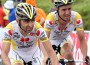Juan Jose Cobo con Piepoli al Tour de France 2008 (Getty Images)