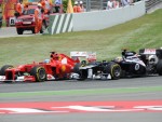 Alonso e Maldonado duellano (Getty Images)
