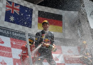 Red Bull Racing's Australian driver Mark